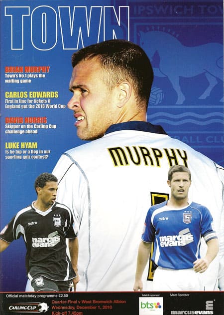 Ipswich Town FC v West Bromwich Albion FC 